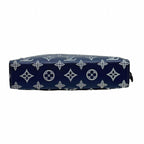 Louis Vuitton Gaston Wearable Wallet Monogram Shadow Ink Blue Shoulder Bag — view 4
