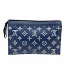 Louis Vuitton Gaston Wearable Wallet Monogram Shadow Ink Blue Shoulder Bag — view 3