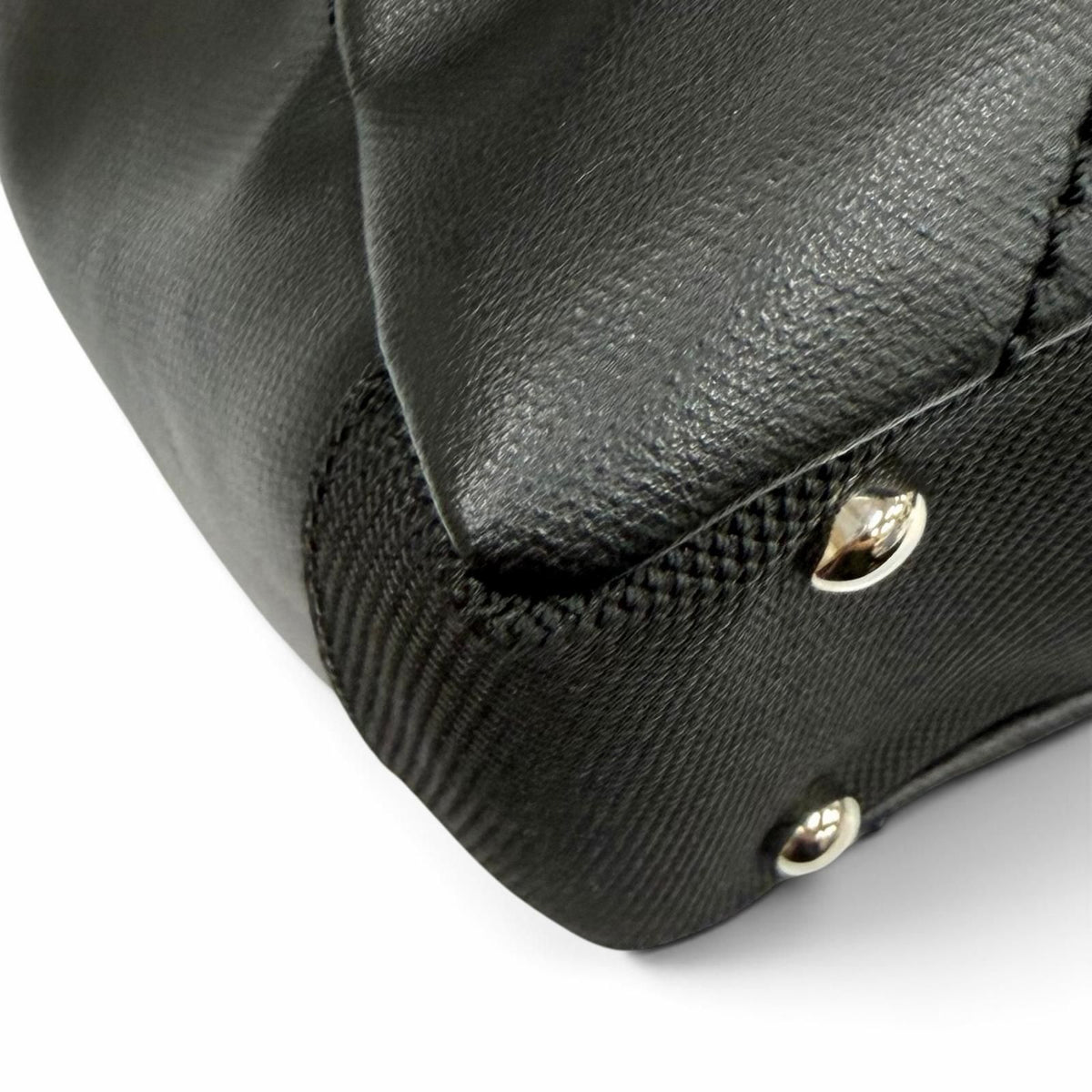 Chanel Paris Biarritz PM CC Logo Leather Tote Black — view 8