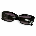 Chanel 26C Butterfly Shape Sunglasses Shell CC Logo Model Black Eyewear