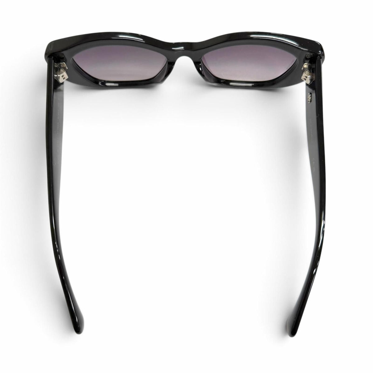 Chanel 26C Butterfly Shape Sunglasses Shell CC Logo Model Black Eyewear — view 5