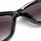 Chanel 26C Butterfly Shape Sunglasses Shell CC Logo Model Black Eyewear — view 8