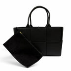 Bottega Veneta Small the Arco Tote Leather Handbag Black