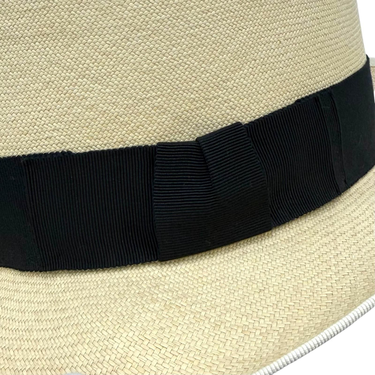 Hermes Ribbon Tape Panama Hat — view 6