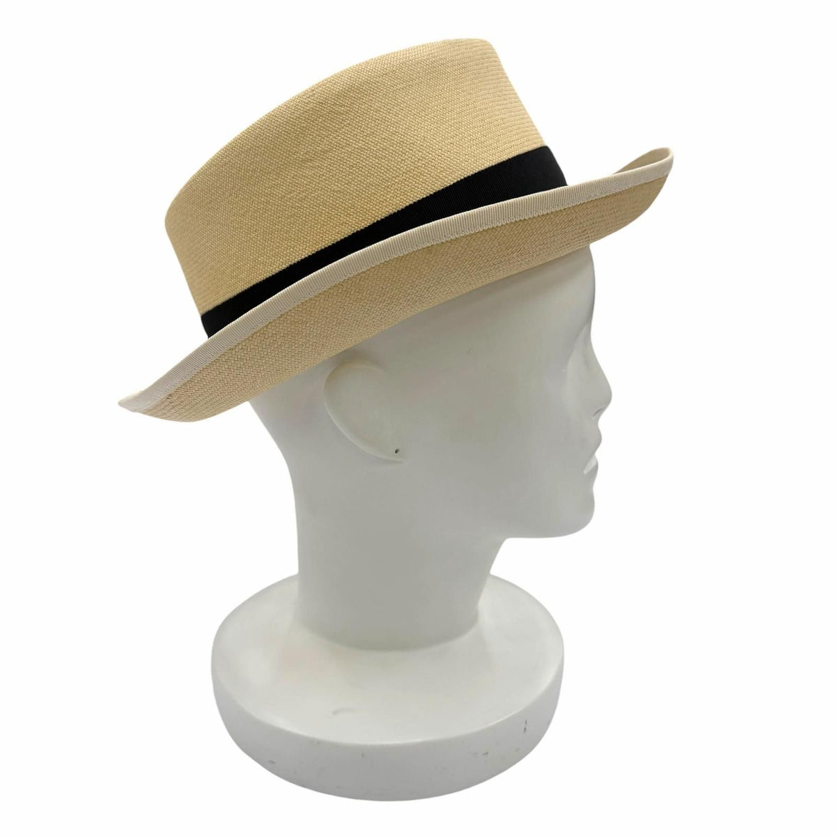 Hermes Ribbon Tape Panama Hat — view 4