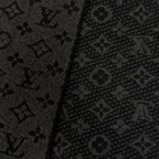 Louis Vuitton Monogram Classic Wool 100% Scarf Anthracite — view 5