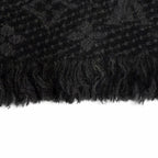 Louis Vuitton Monogram Classic Wool 100% Scarf Anthracite — view 6