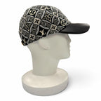 Louis Vuitton Monogram Flower Lambskin Use Hat Cap Black — view 4