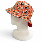 Louis Vuitton Bob Carry on Cream Rouge Monogram Bucket Hat — view 2