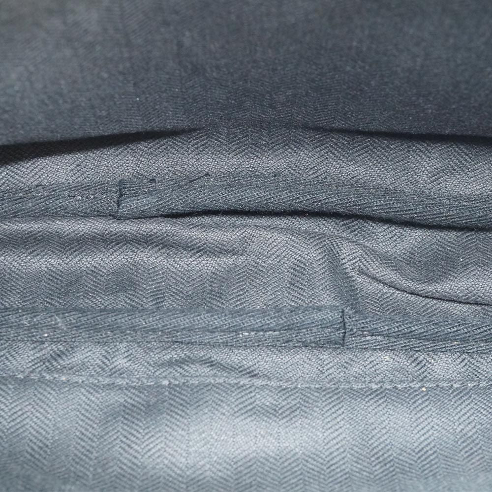 Loewe Military Messenger Bag Black Silver Leather Bags — view 4