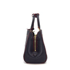 Louis Vuitton Handbag Montaigne BB Marine Rouge Monogram Empreinte Leather — view 3