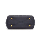 Louis Vuitton Handbag Montaigne BB Marine Rouge Monogram Empreinte Leather — view 4