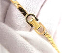 Dior Necklace Vintage Gold Metal Rhinestone — view 3