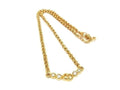 Dior Necklace Vintage Gold Metal