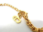 Dior Necklace Vintage Gold Metal — view 3