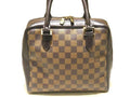 Louis Vuitton Brera Handbag Damier Ebene Brown Tote