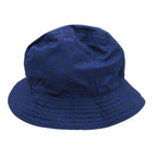Gucci Hat Bucket GG Pattern Nylon Hat Navy — view 3