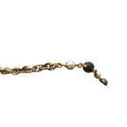 Chanel Necklace Pearl Bijou Stone CC Logo Gold — view 6
