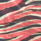 Louis Vuitton Scarf All Over Print Logo Fringe Pink Black — view 7