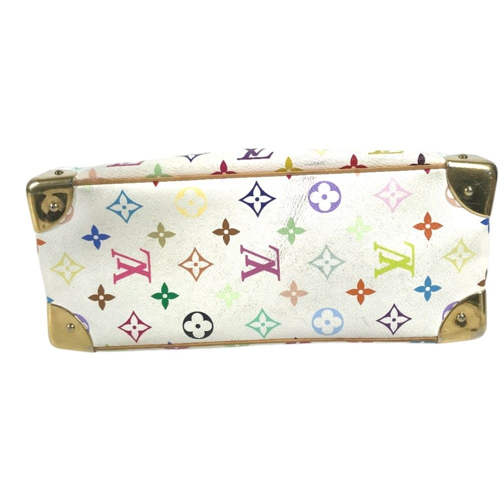 Louis Vuitton Handbag Trouville Monogram Multicolor Canvas White — view 5