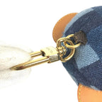 Louis Vuitton Bag Charm LV Bear Fur Black Keychain — view 7