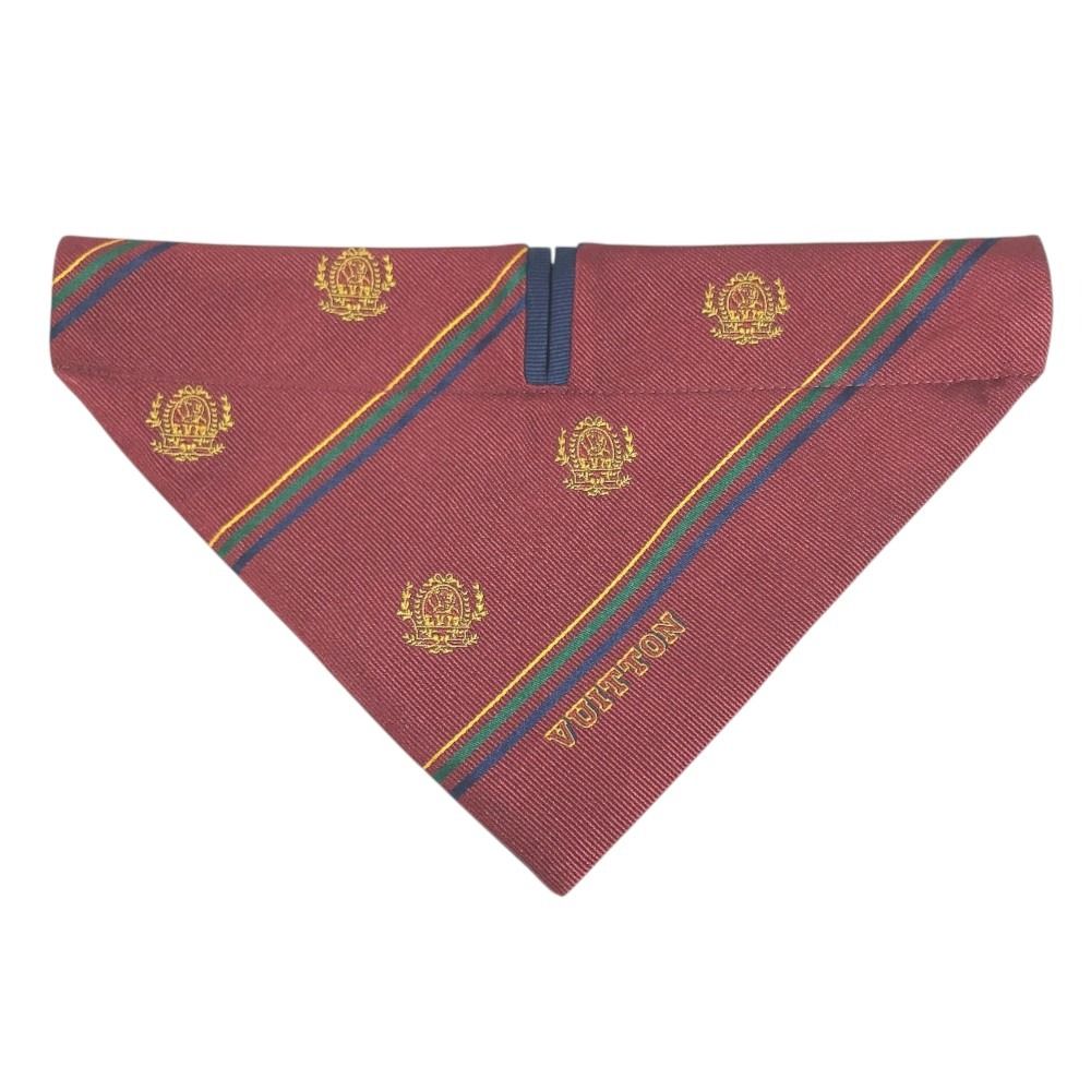 Louis Vuitton Collar Dog Bandana MM Cotton Pet Pet Accessory