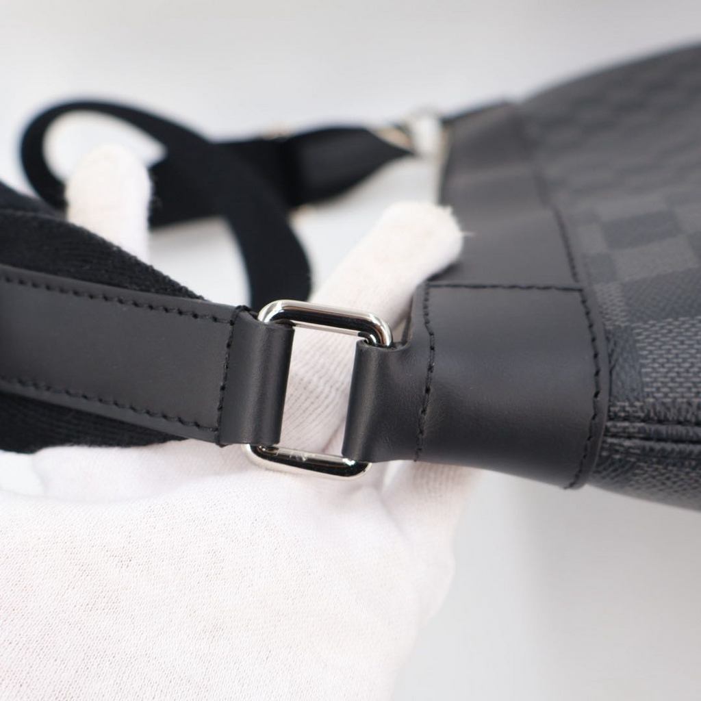 Louis Vuitton Damier Graphite Mick MM NM Shoulder Bag — view 6