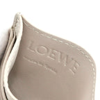 Loewe Card Case Beige Silver Anagram Logo — view 6