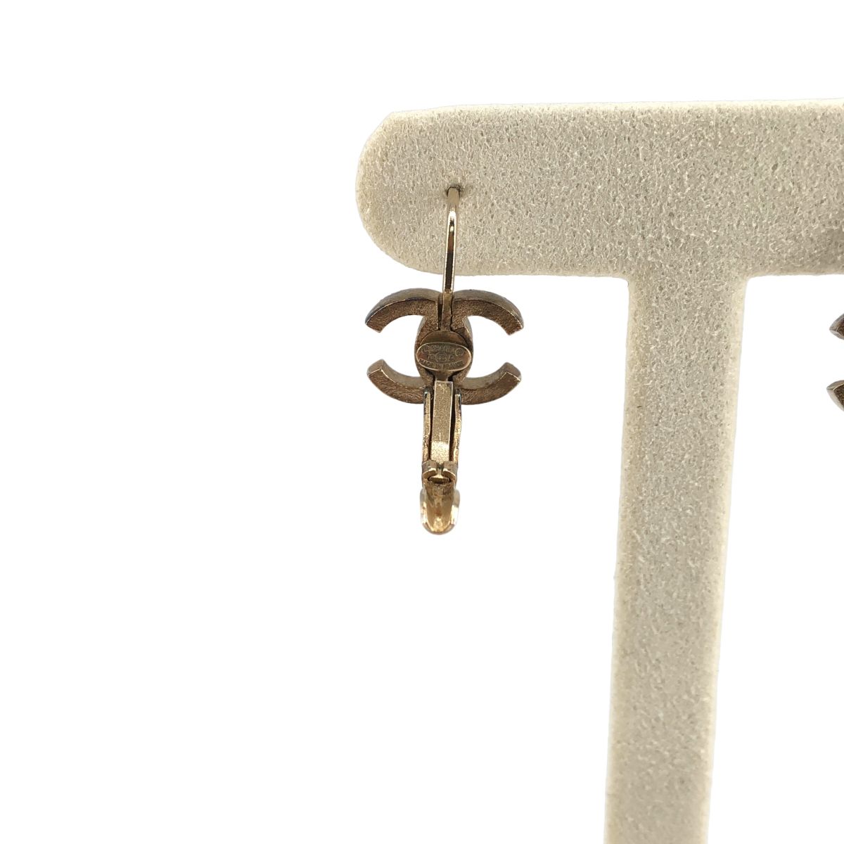 Chanel CC Logo Earrings — view 6