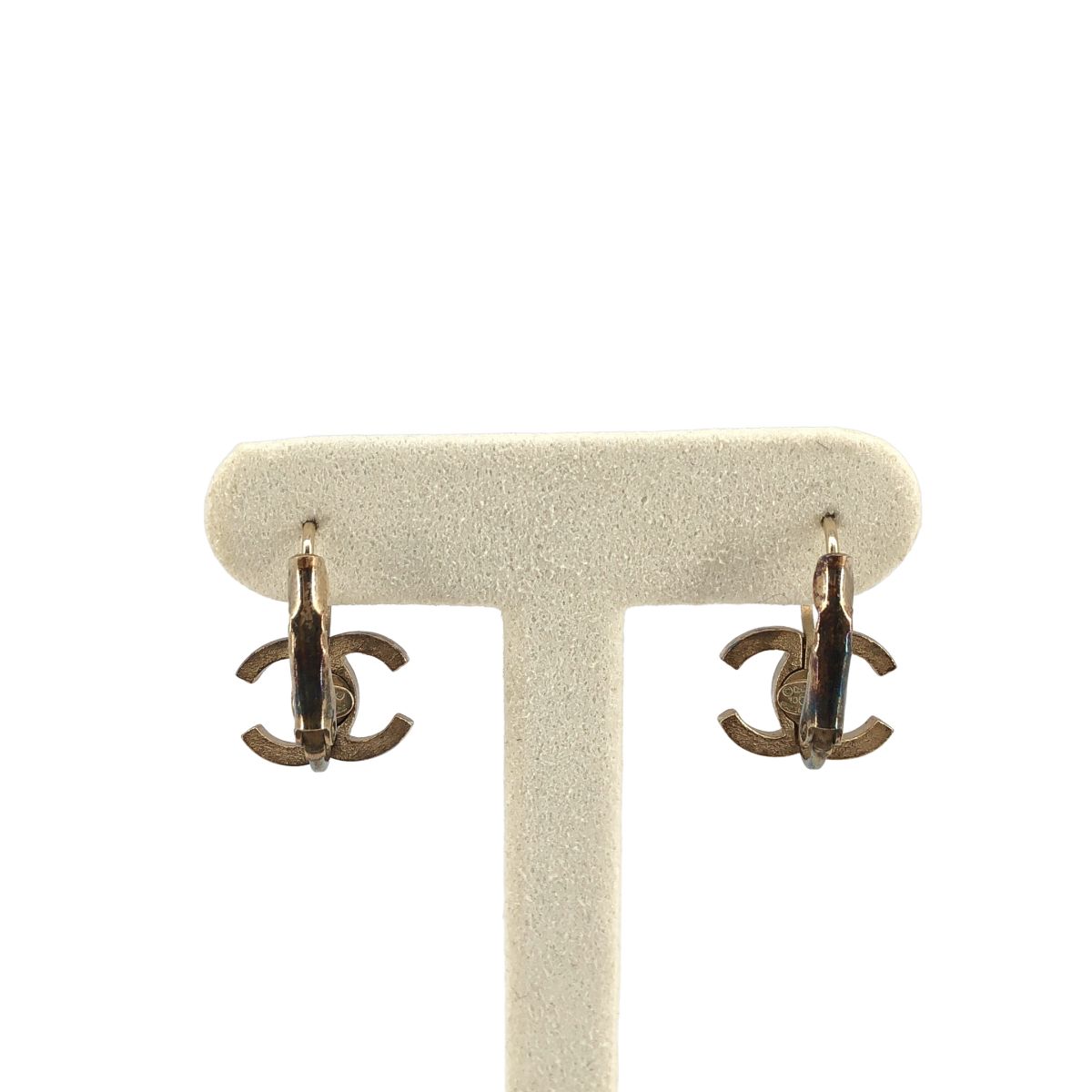 Chanel CC Logo Earrings — view 5