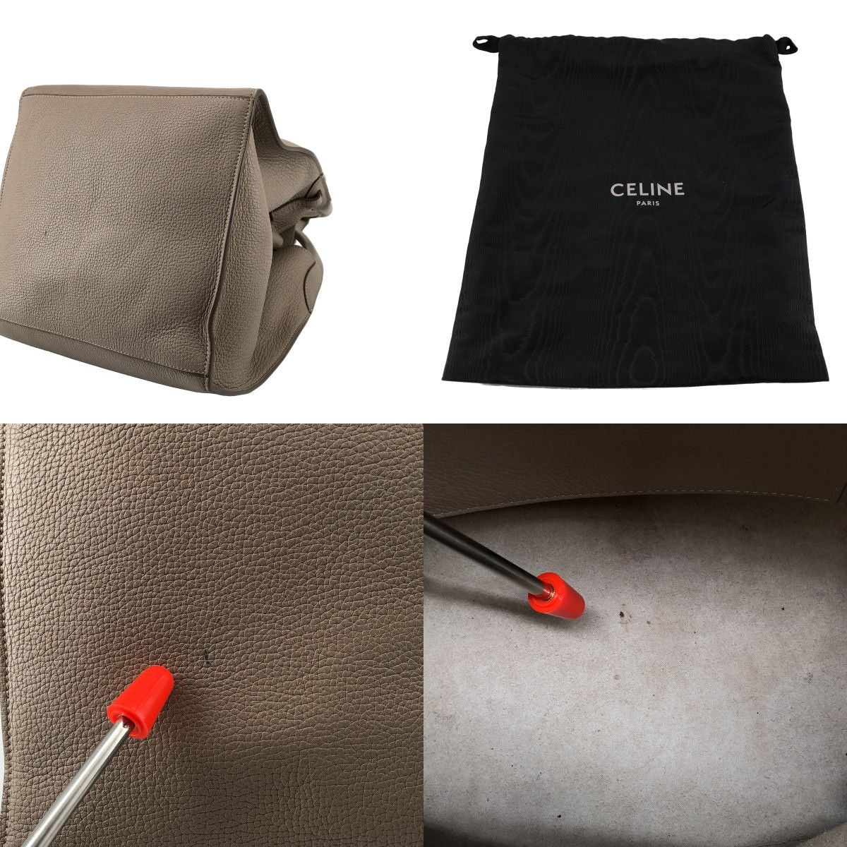 Celine Big Bag Small Taupe — view 8