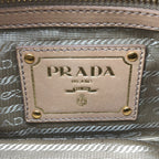Prada Nappa Gaufre Chain Shoulder Bag Beige — view 6