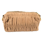 Prada Nappa Gaufre Chain Shoulder Bag Beige — view 4