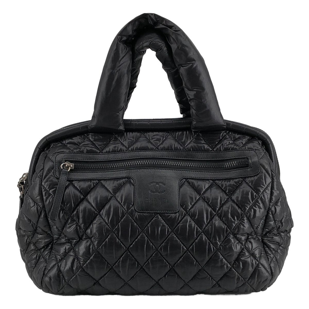 Chanel Coco Cocoon Boston Bag Black