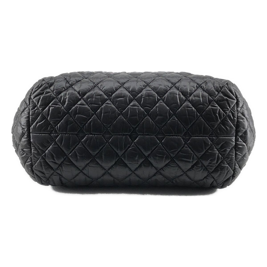 Chanel Coco Cocoon Boston Bag Black — view 5