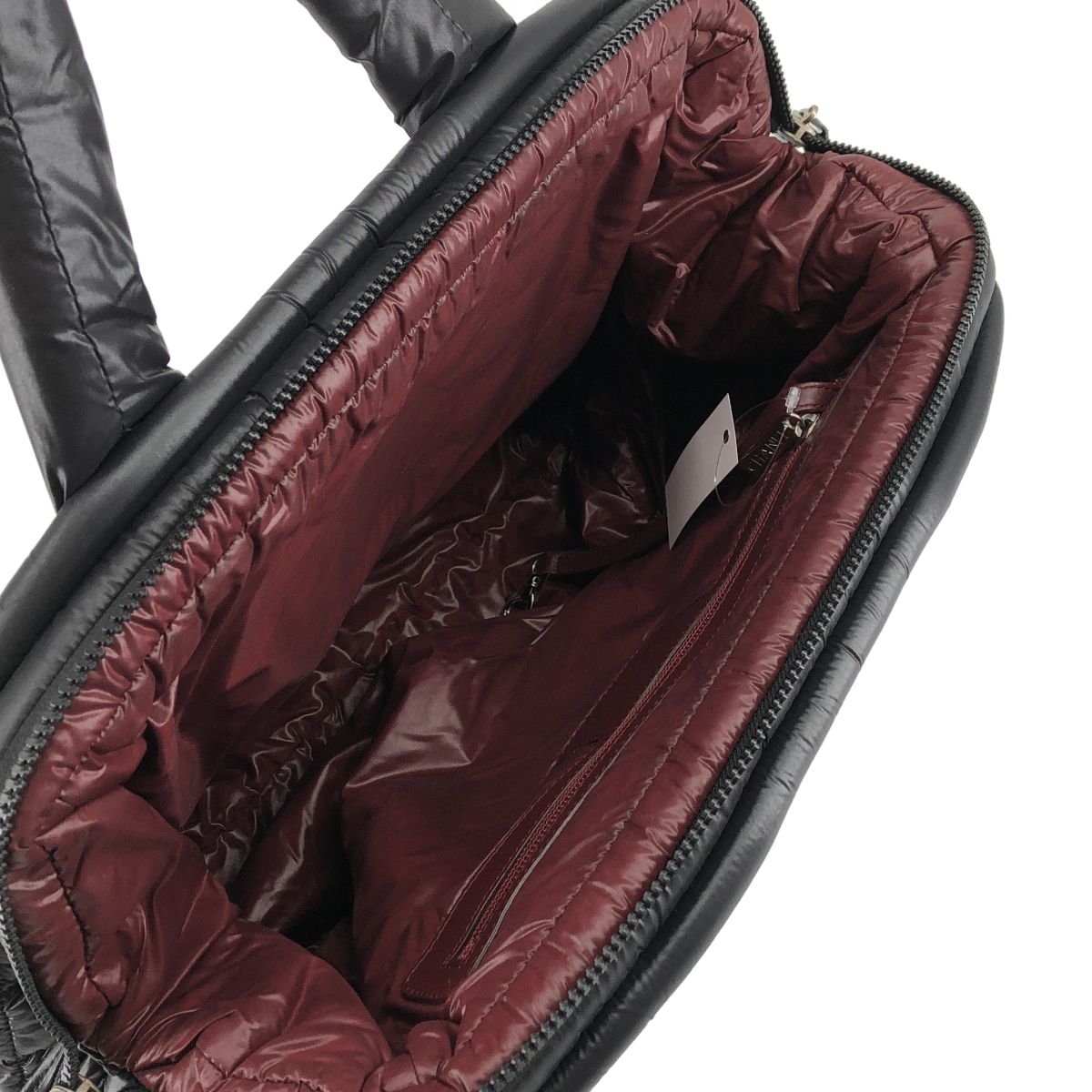 Chanel Coco Cocoon Boston Bag Black — view 3