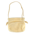 Loewe Flamenco Clutch Shearling Beige