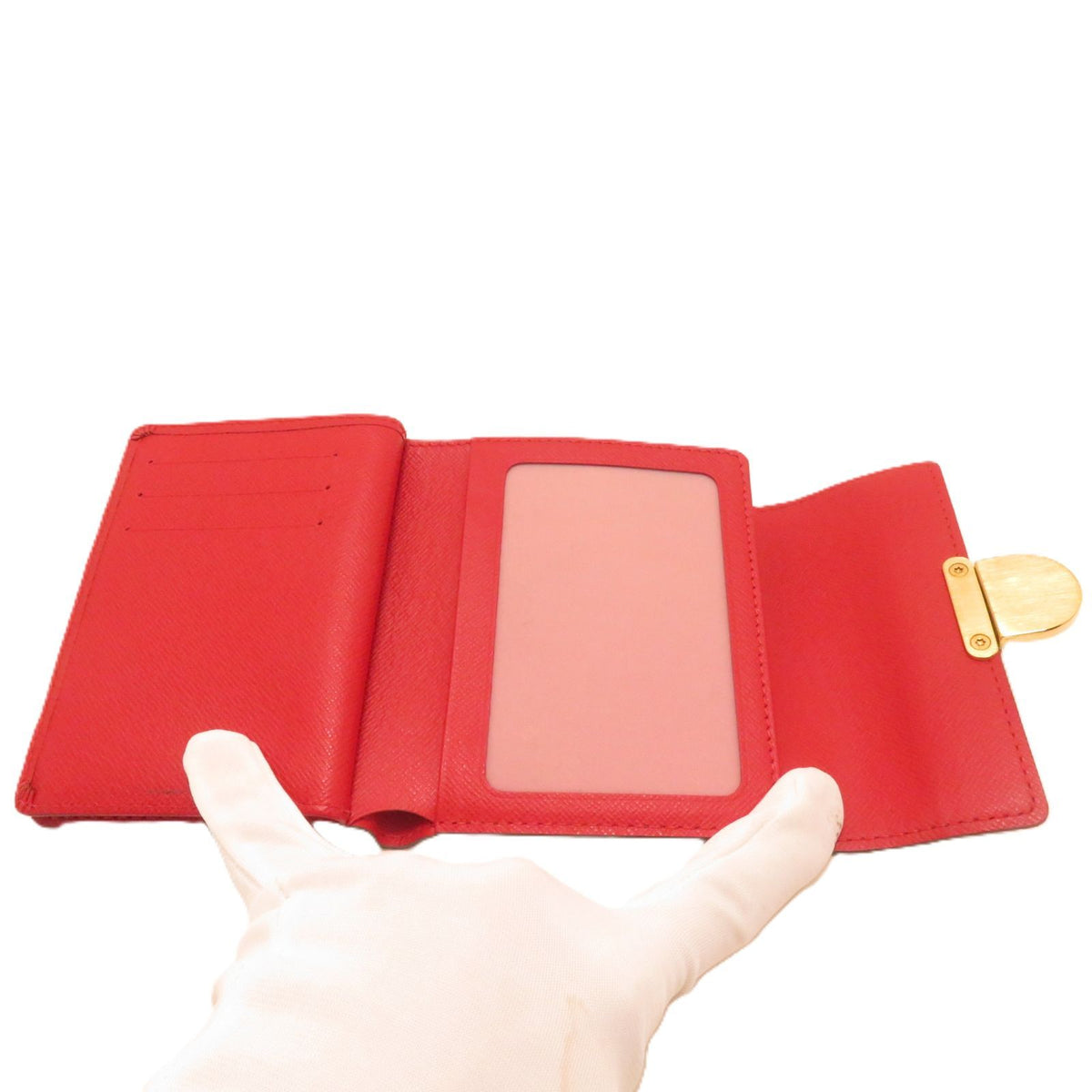 Louis Vuitton Portefeuille Koala Damier Cerise Trifold Wallet Canvas — view 6