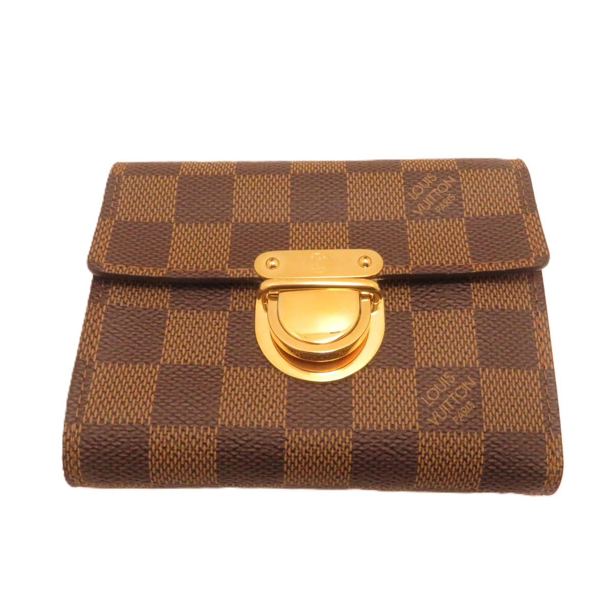 Louis Vuitton Portefeuille Koala Damier Cerise Trifold Wallet Canvas
