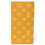 Louis Vuitton Portefeuille Brazza NM Wallet Monogram Heritage Canvas Yellow — view 3