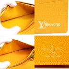 Louis Vuitton Portefeuille Brazza NM Wallet Monogram Heritage Canvas Yellow — view 6