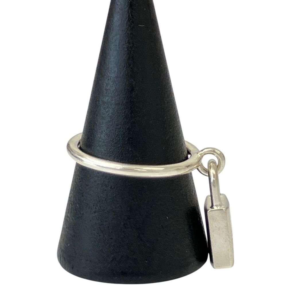 Hermes Kelly Ring Silver — view 4