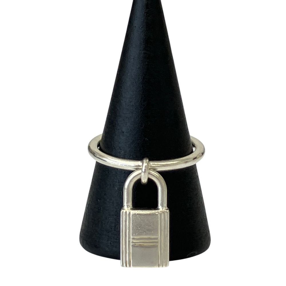 Hermes Kelly Ring Silver