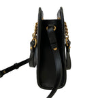Gucci GG Marmont Quilted Leather Shoulder Bag Black — view 2