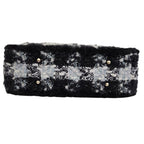 Chanel Coco Neige Collection Tweed Quilted Tote Black — view 4
