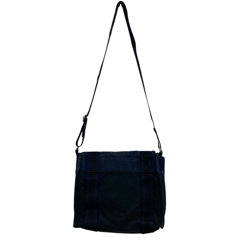 Hermes Fourre Tout Besace PM Shoulder Bag Navy Black — view 2