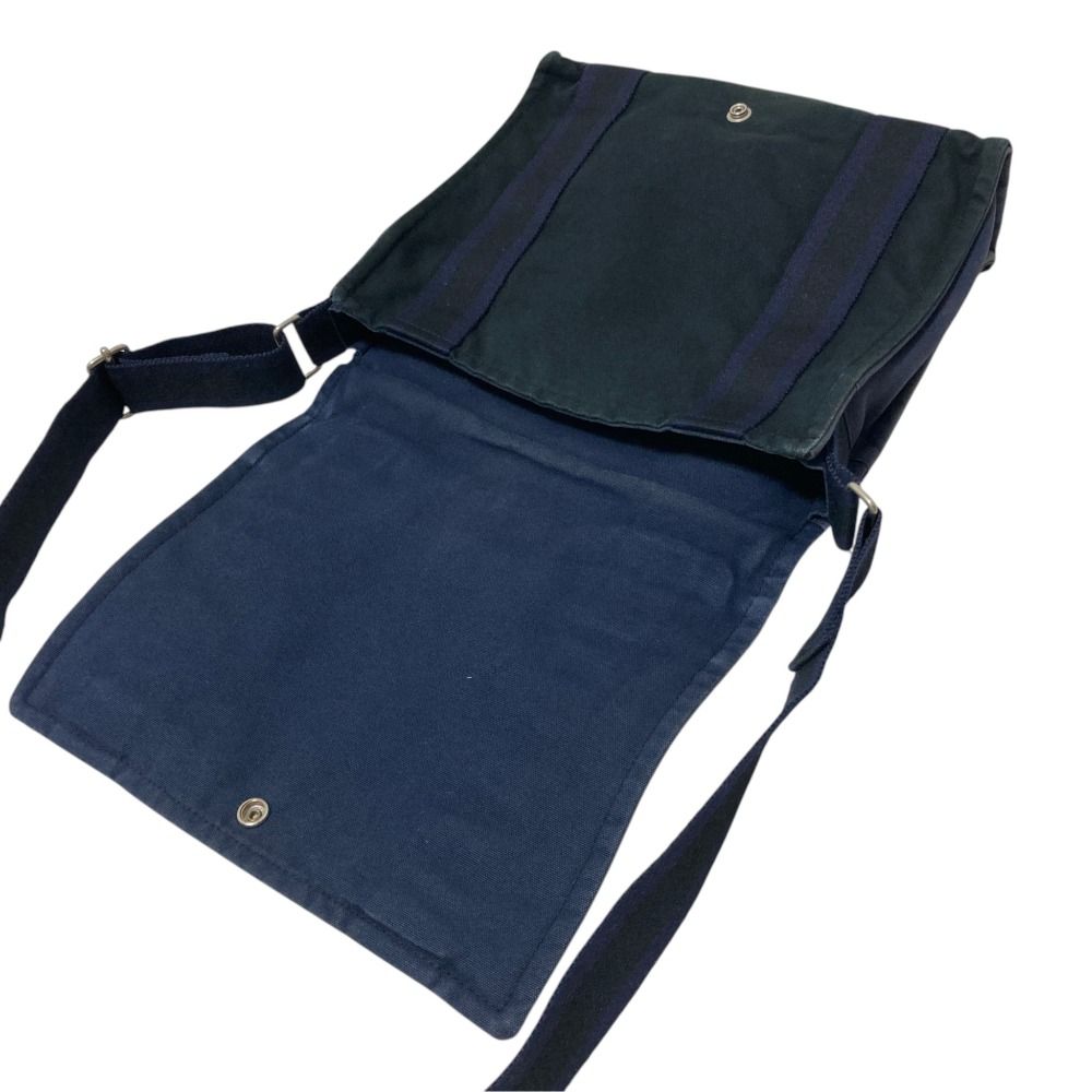 Hermes Fourre Tout Besace PM Shoulder Bag Navy Black — view 7