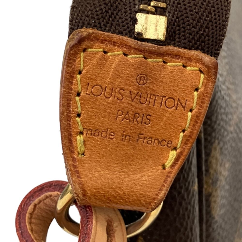 Louis Vuitton Monogram Accessoires Pochette Pouch Brown — view 7