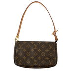 Louis Vuitton Monogram Accessoires Pochette Pouch Brown