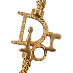 Dior 750 Twist Chain Logo Bracelet Yellow Gold — view 4